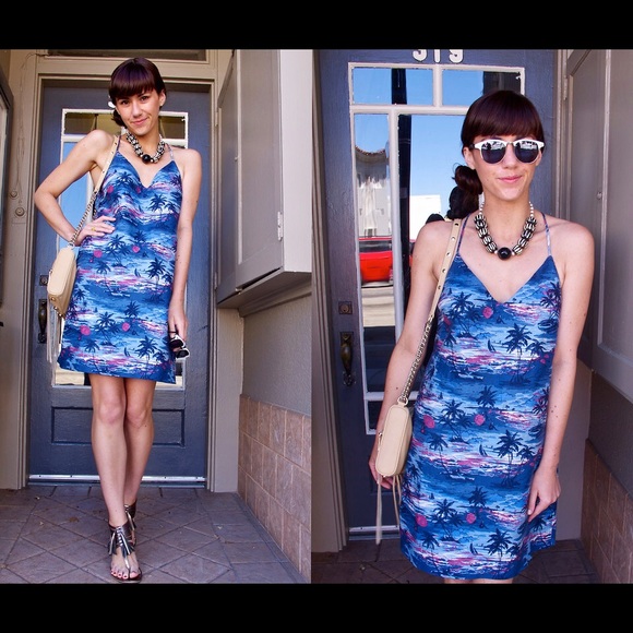 J Crew Carrie Hawaiian Dress - Picture 1 of 7